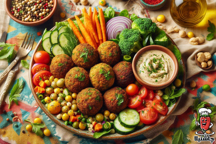 طرز تهیه فلافل