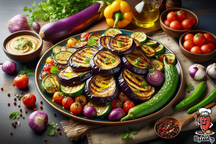 خوراک بادمجان