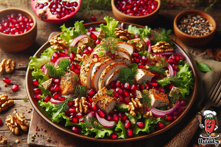 سالاد انار