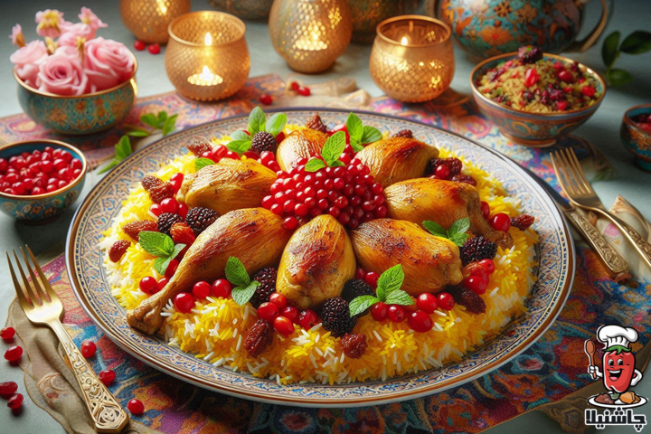 مرغ زعفرانی
