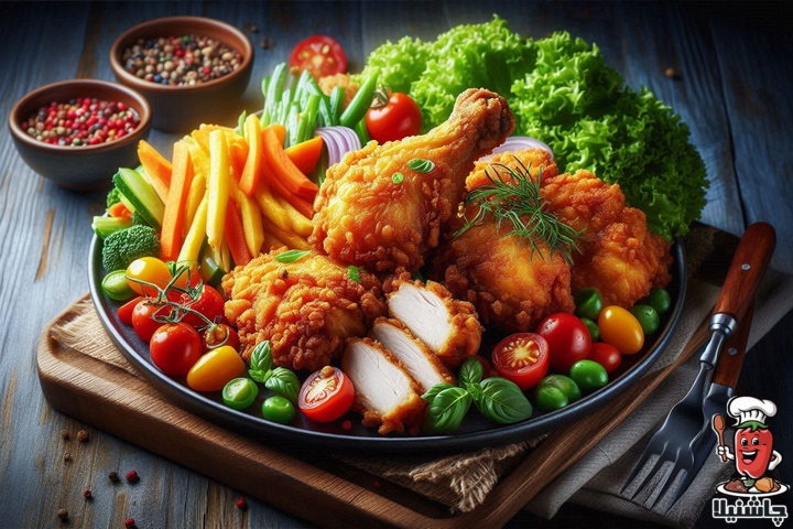 ترفند ترد کرد گوشت
