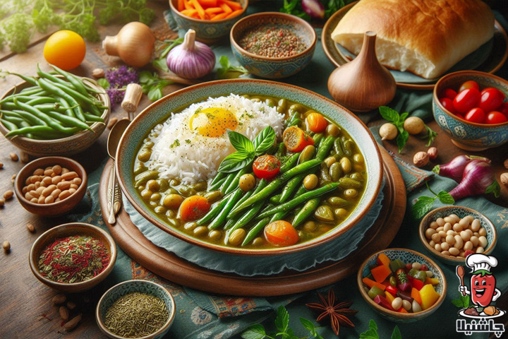 خوراک لوبیا