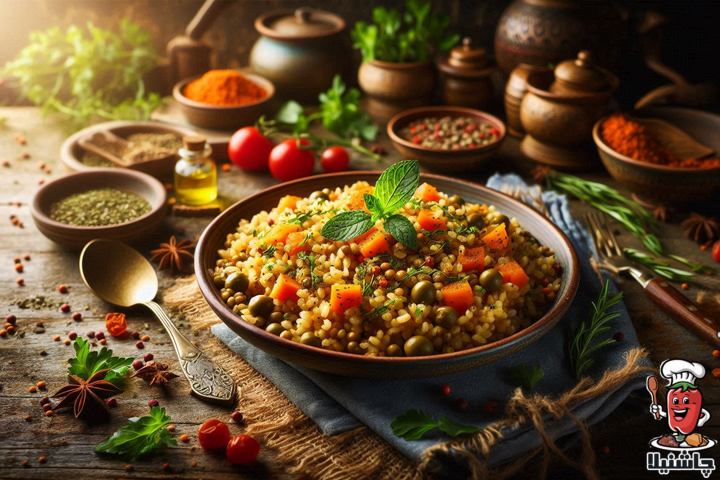 ته‌دیگ زعفرانی