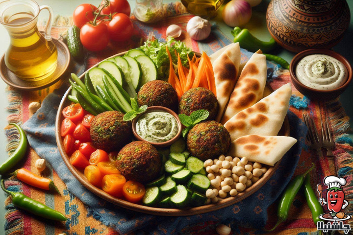 طرز تهیه فلافل