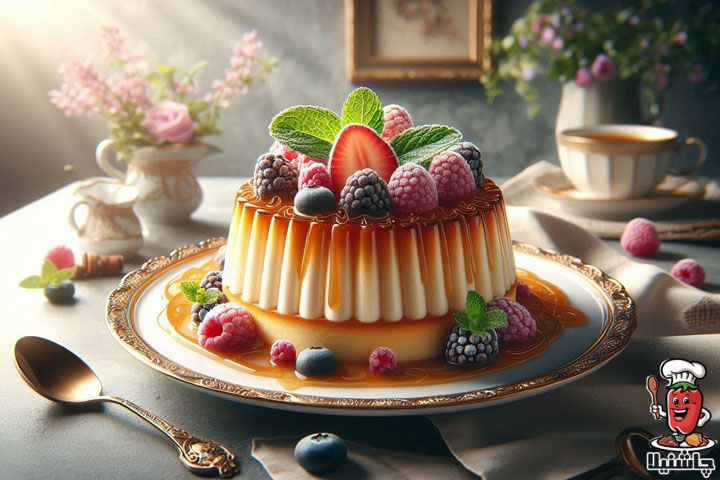 دسر باواریا وانیلی