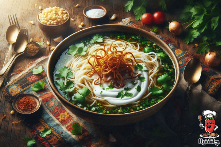 طرز تهیه آش رشته