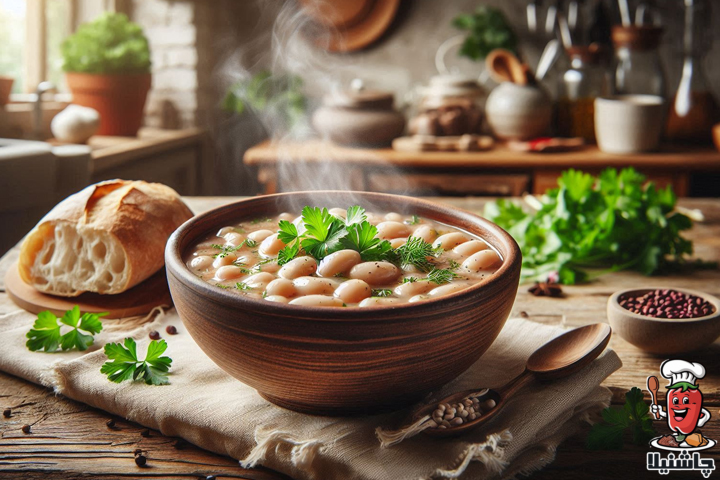 خوراک لوبیا سفید