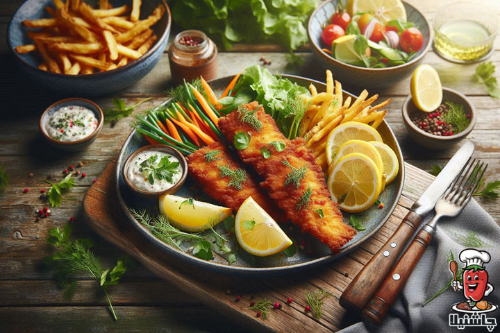 سرخ کردن ماهی
