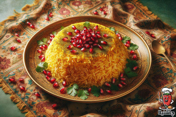 ته دیگ زعفرانی