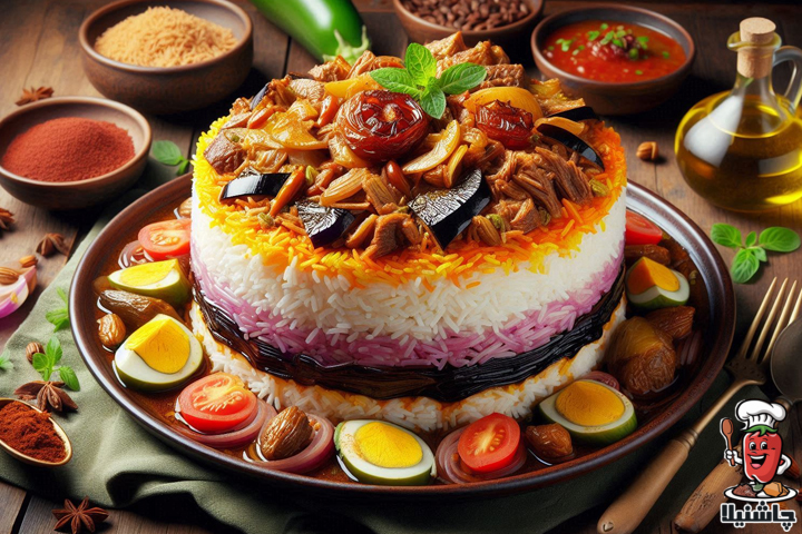 ته‌چین گوشت